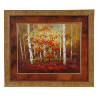 Crestview Collection Autumn Trees Framed Wall Art   41.5W x 35.5H in.