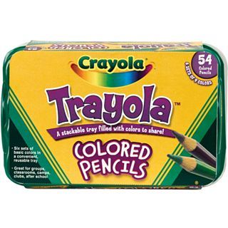 Crayola Trayola 54 pk. Colored Pencils, Multi