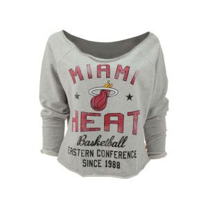 Miami Heat NBA Womens Crop Long Sleeve Top