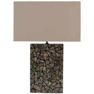 Safavieh Mosaic Brown Mother Of Pearl Lamp