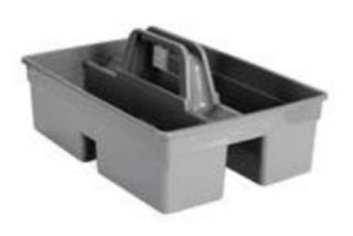 Rubbermaid Executive Carry Caddy   Gray
