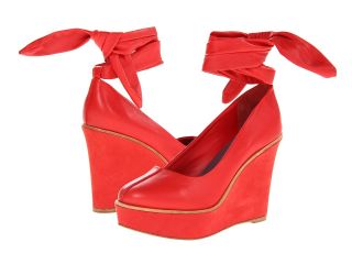 Kooba Ella Womens Wedge Shoes (Red)
