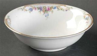 Paul Muller Kenmore, The Coupe Cereal Bowl, Fine China Dinnerware   Flowers Hang