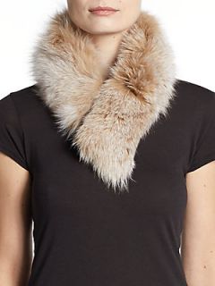 Fox Fur Collar   Blush