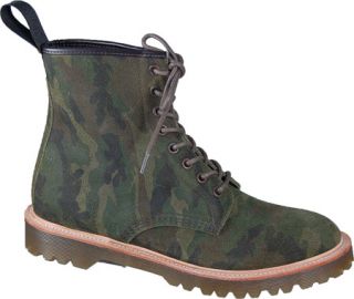 Mens Dr. Martens 1460 8 Eye Boot Rugged   Brown Camo Suede Boots