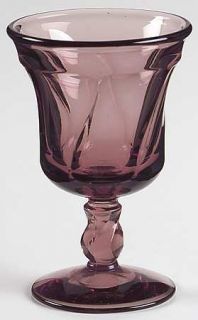 Fostoria Jamestown Purple Wine Glass   Stem #2719, Heavy   Pressed