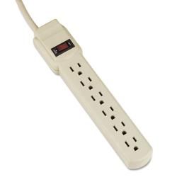 Innovera 6 outlet Power Strip (IvoryUL listed PlasticDimensions 1.81 inches high x 10.02 inches long x 1.94 inches wideColor IvoryUL listed)