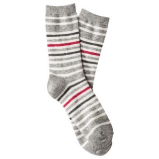 Merona Womens Crew Socks   Grey