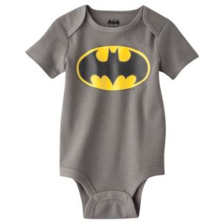 Newborn Boys Batman Bodysuit   Grey 0 3 M