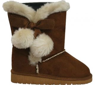 Infants/Toddlers Dawgs Side Tie Microfibre Sheepdawgs   Chestnut Boots