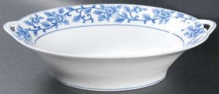 Noritake 9488 10 Oval Vegetable Bowl, Fine China Dinnerware   Royal Sometuke, B