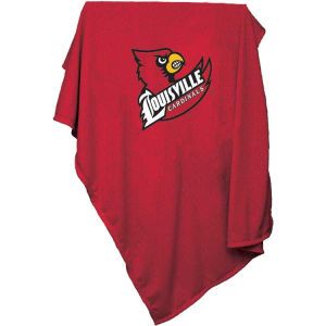 Louisville Cardinals Logo Chair NCAA Sweatshirt Blanket