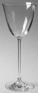 Baccarat Filao Water Goblet   Clear, Plain