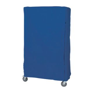 Quantum Wire Cart Cover   24 Inch W x 60 Inch L x 74 Inch H, Blue Nylon, Velcro