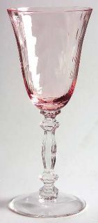 Cambridge Caprice Pink (Stem #300) Claret Wine   Stem #300, Pink