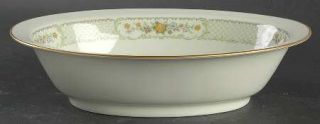 Noritake Medallion 10 Oval Vegetable Bowl, Fine China Dinnerware   Floral And L