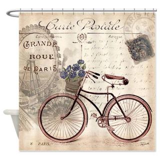  Paris Stroll Shower Curtain  Use code FREECART at Checkout