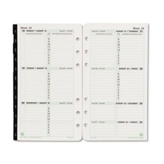 DAYTIMERS INC. Dated Two Page per Week Organizer Refill