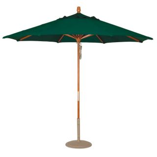 Treasure Garden 9 ft. Wood Patio Umbrella Sunbrella Antique Beige   UM8091 5422