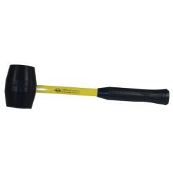 Nupla Rubber Mallet (YellowHead weight 2 poundsTotal weight 2.15 pounds )