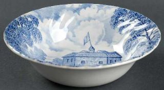 Royal Essex Shakespeare Country Blue Coupe Cereal Bowl, Fine China Dinnerware  