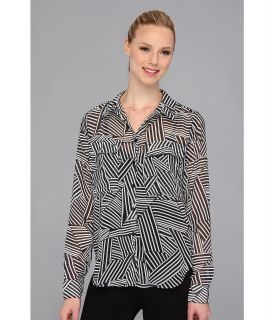 KUT from the Kloth Vera Top KD45007 Womens Blouse (Navy)