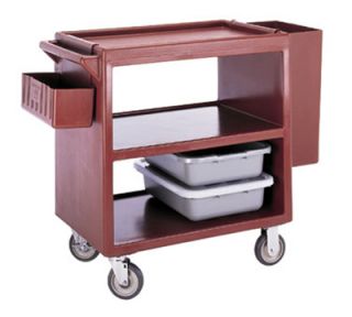 Cambro Service Cart   (3)20x27 Shelves, 500 lb Capacity, Slate Blue