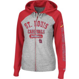 St. Louis Cardinals Majestic MLB Womens This Is My Team Full Zip Hoodie