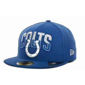 Indianapolis Colts New Era NFL 2013 Draft 59FIFTY Cap