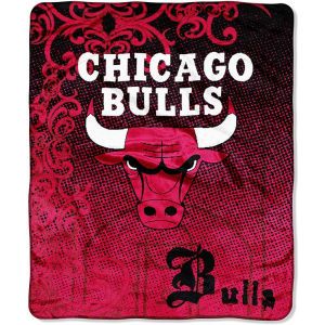 Chicago Bulls Northwest Company Micro Raschel Throw 46x60 Street Edge