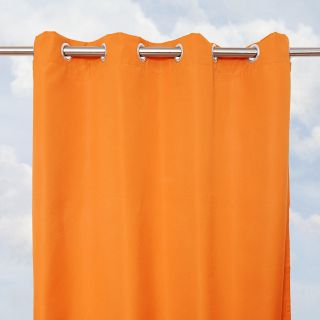 Sunbrella Bay View Tuscan 96 inch Outdoor Curtain Panel (Tuscan Materials Sunbrella FabricWeatherproof Dimensions 96 inches x 50 inchesWeight 2 pounds  )