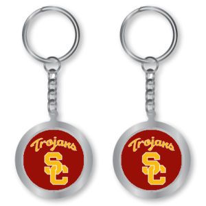 USC Trojans AMINCO INC. Spinning Keychain