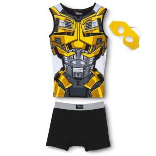Transformers Bumblebee Boys Tank/Underwear Set   Yellow M