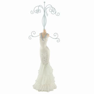 Jacki Design Bridal Gown Mannequin (large) (WhiteAssembly requiredMaterials PolyresinDimensions 17.4 inches x 6.7 inches x 4.9 inchesImported LargeColor WhiteAssembly requiredMaterials PolyresinDimensions 17.4 inches x 6.7 inches x 4.9 inchesImported