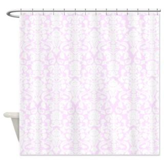  Pink Damask Shower Curtain  Use code FREECART at Checkout