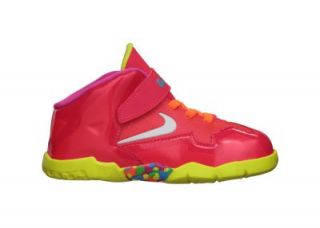 LeBron 11 (2c 10c) Toddler Kids Basketball Shoes   Laser Crimson
