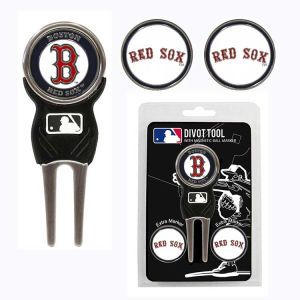 Boston Red Sox Team Golf Divot Tool and Markers