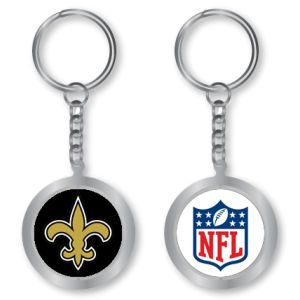 New Orleans Saints AMINCO INC. Spinning Keychain