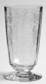 Tiffin Franciscan Cordelia Clear Juice Glass   Stem #048/15048     Etched