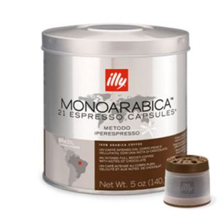 illy MonoArabica Brazil Espresso Capsules   21 capsules