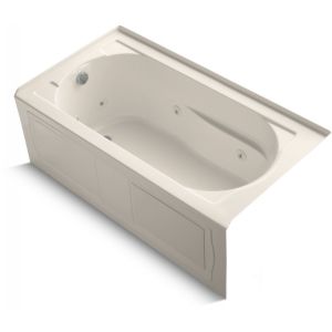 Kohler K 1357 HL 55 Devonshire Devonshire Whirlpool With Integral Apron, In Line