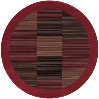 Everest Hamptons/red 53 Round Rug (RedSecondary colors Crimson, Dark Paprika, Deep Clay, Spiced Pumpkin & Terra CottaPattern StripesTip We recommend the use of a non skid pad to keep the rug in place on smooth surfaces.All rug sizes are approximate. Du