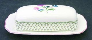 Nikko Hampton 1/4 Lb Covered Butter, Fine China Dinnerware   Provincial Designs,