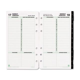 DAYTIMERS INC. Dated One Page per Day Organizer Refill