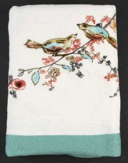 Lenox China Chirp Bath Towel, Fine China Dinnerware   Simply Fine,Flowers,Birds,