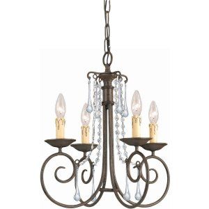 Crystorama Lighting CRY 5204 DR CL MWP Soho Chandelier Hand Polished