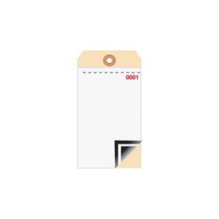 Shoplet select Inventory Tags 3 Part Blank w/Carbon 8