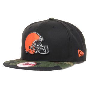 Cleveland Browns New Era NFL Woodland TC 9FIFTY Snapback Cap