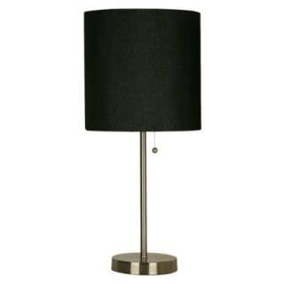 Room Essentials Stick Lamp   Black (Includes CFL Bulb)