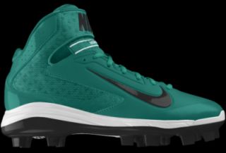 Nike Air Huarache Pro Mid MCS iD Custom Mens Baseball Cleats   Green